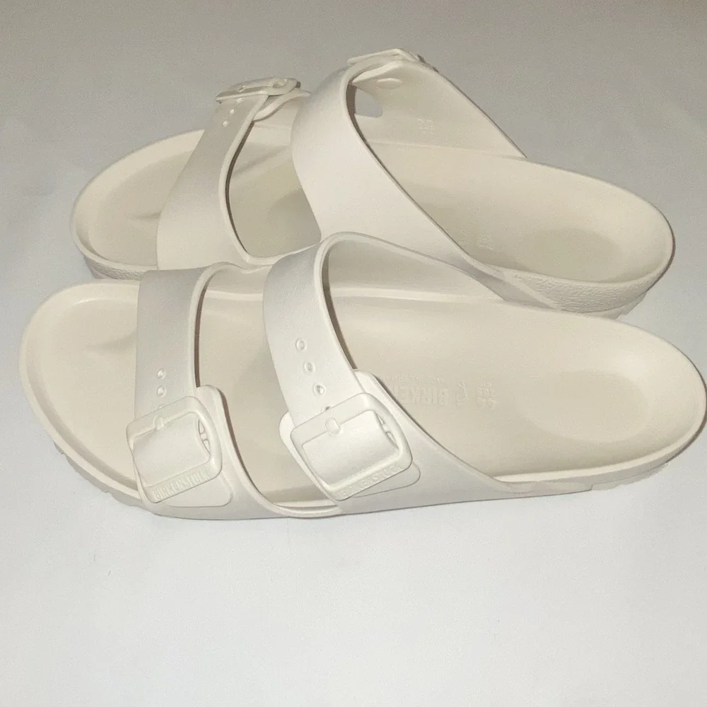 BIRKENSTOCK Arizona EVA Men Size 11 White Slipper Slide Flip Flop/Sandal285*New*